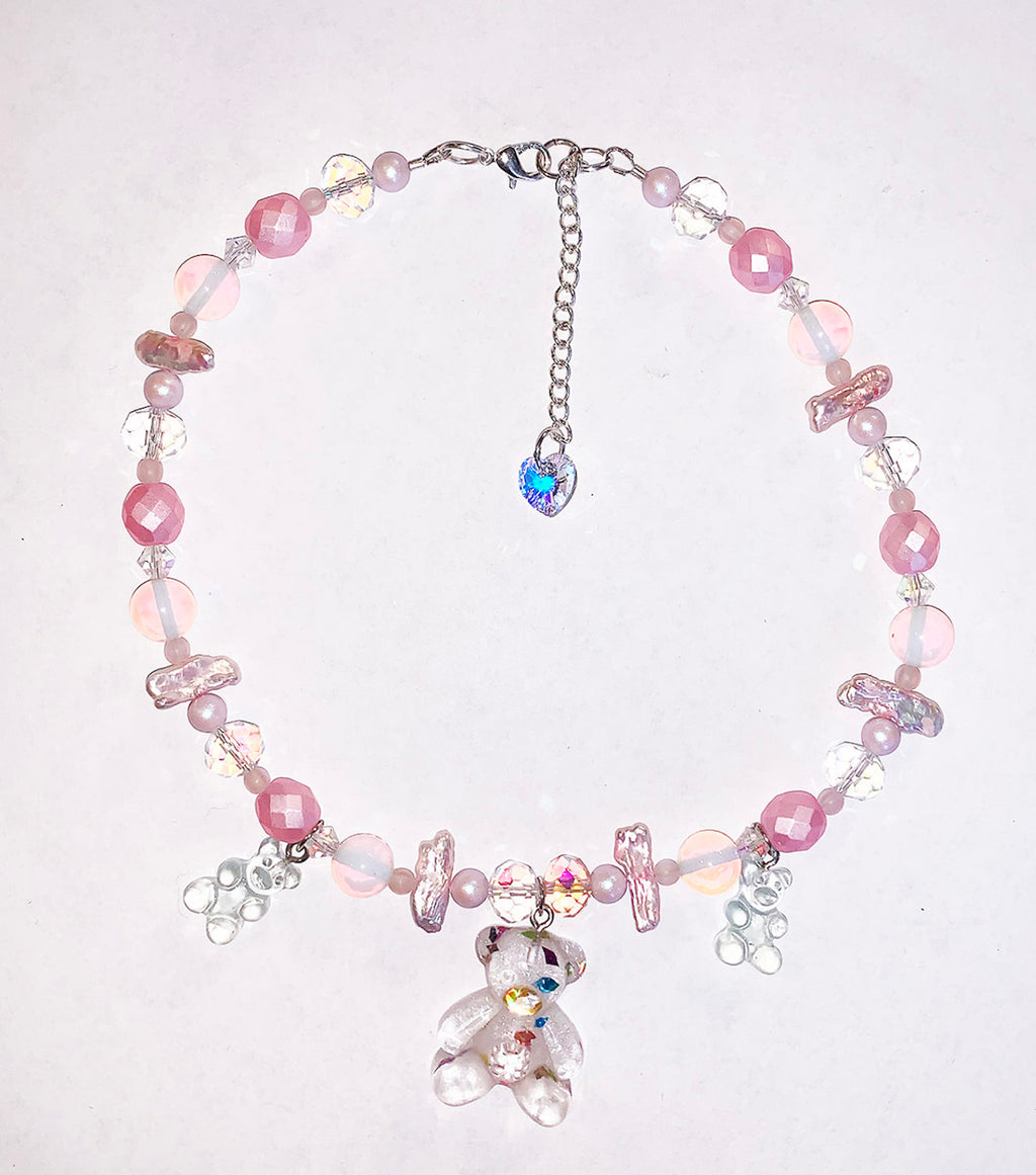 emma pryde, choker, resin, glitter, handmade, los angeles boutique, kathleen, kathleen los angeles, gummie bear, necklace, pearls, freshwater pearls, baroque pearls, kathleen, kathleen los angeles, shop kathleen, kathleen la, crystal necklace
