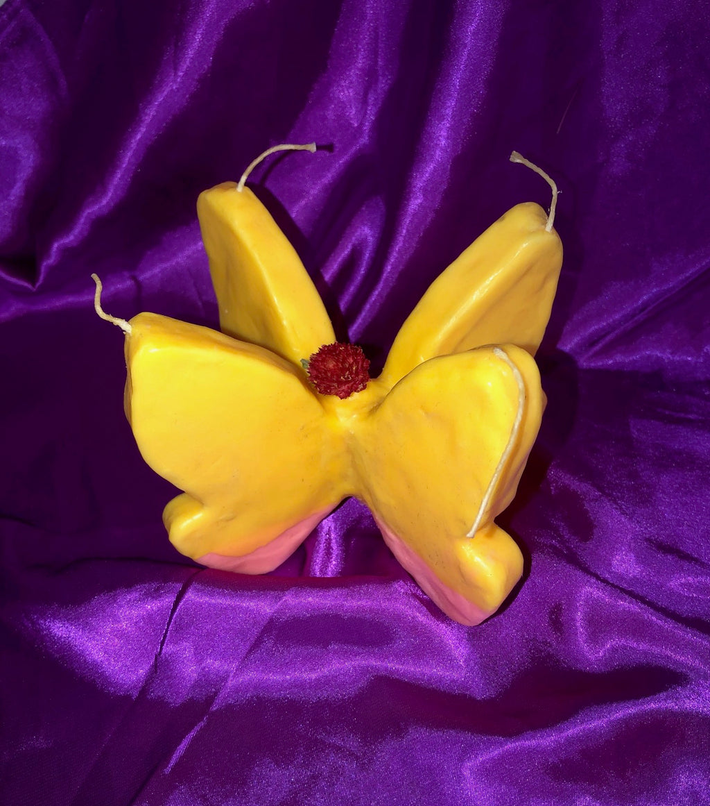 Butterlfy Candle, Natural Candle, Made in Los Angeles, Kathleen, Shop Kathleen, Kathleen Los Angeles, Colleen Louis Berry, Rachel Henson, Independent Artist, Independent Boutique