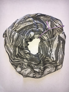 MYFAWNWY Marbled Silk Scrunchie