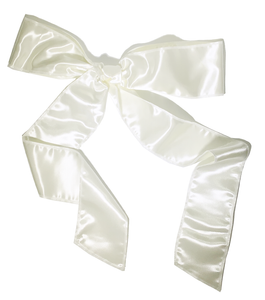 Room Shop Vintage, Scrunchie, Giant Scrunchie, Cloud Scrunchie, Organza, Kathleen, Shop Kathleen, Boutique, Los Angeles, Deadstock, organza bow, black bow, hair bow, ponytail bow, giant bow, giant ribbon