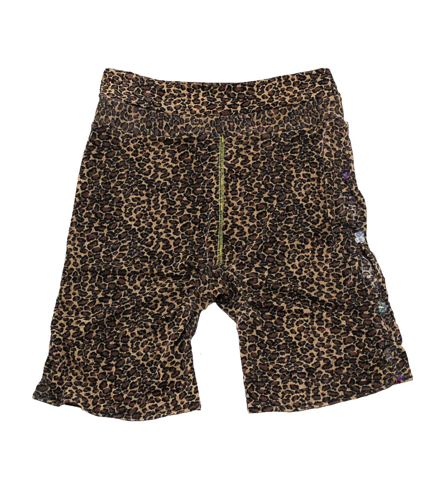 independent designer, independent boutique, handmade, independent fashion, handmade shorts, Kathleen, Shop Kathleen, Kathleen los Angeles, Los Angeles fashion, small business, bike short, cheetah short, leopard short, cheetah girl shorts, cutout shorts, gem shorts, long shorts, sheer shorts, contrast shorts, lizzie Kidd, made in Los Angeles, shorts, printed shirts, beaded shorts, deadstock shorts, sustainable shorts, recycled fabric shorts
