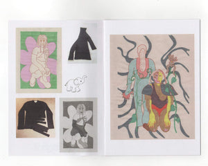 Brie Moreno, Zine, Kathleen, Shop Kathleen, art zine, zine, print, drawings, loveable, recycled