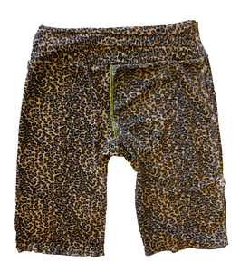independent designer, independent boutique, handmade,  independent fashion, handmade shorts, Kathleen, Shop Kathleen, Kathleen los Angeles, Los Angeles fashion, small business, bike short, cheetah short, leopard short, cheetah girl shorts, cutout shorts, gem shorts, long shorts, sheer shorts, contrast shorts, lizzie Kidd, made in Los Angeles, shorts, printed shirts, beaded shorts, deadstock shorts, sustainable shorts, recycled fabric shorts