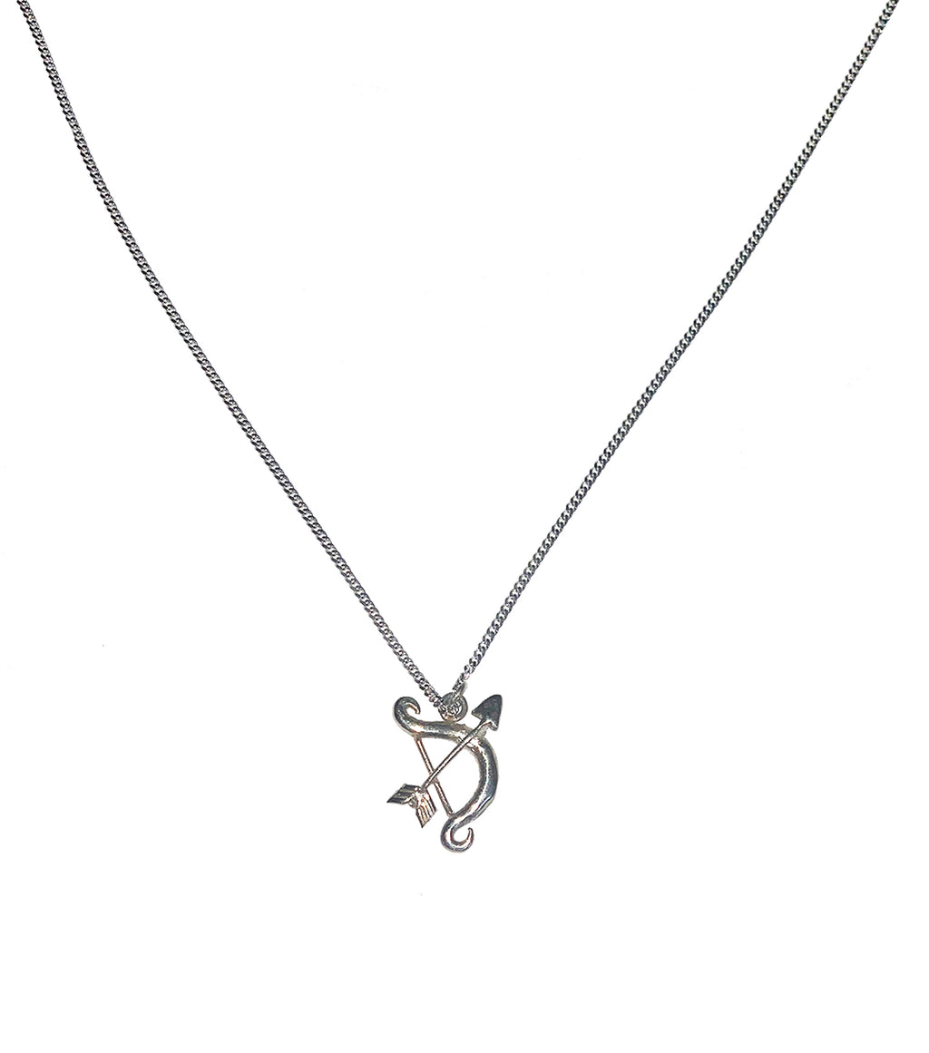 mgn jwl, Megan Baker, Jewelry, Australia, Sterling Silver, Urchin Heart, Gemstones, Kathleen, Shop Kathleen, Los Angeles, Kathleen, Boutique, Bow & Arrow Necklace, Cupid Necklace, Defence Necklace