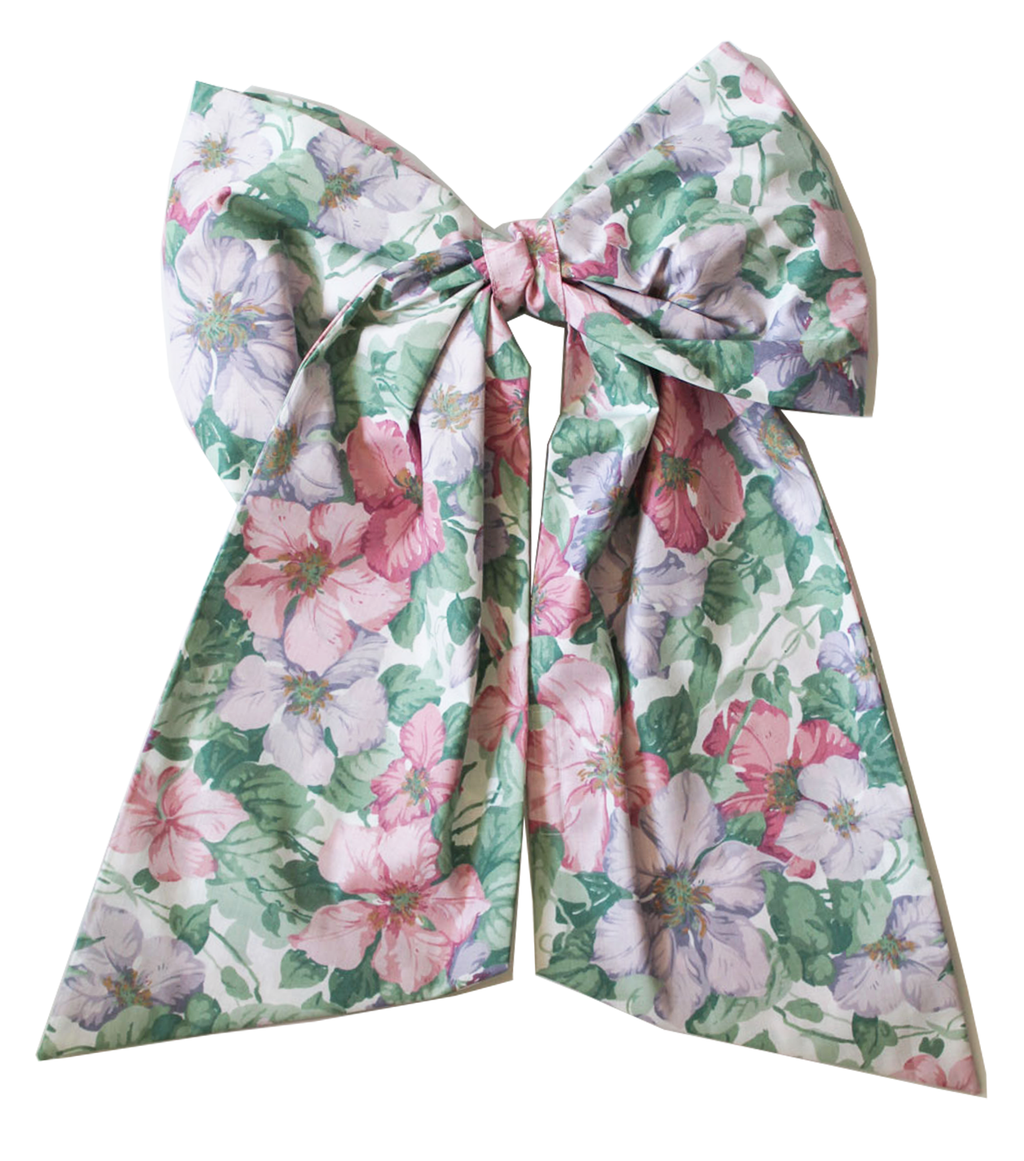 kathleen, kathleen los angeles, independent boutique, independent artist, independent designer, handmade, los angeles boutique, heather stanko, giant hair bow, hair clip, hair clip bow, vintage bow clip, vintage fabric bow, upcycled bow, hair accessories, vintage bows, vintage hair clip, shop Kathleen, oversized bow, cotton ribbon, hair ribbon
