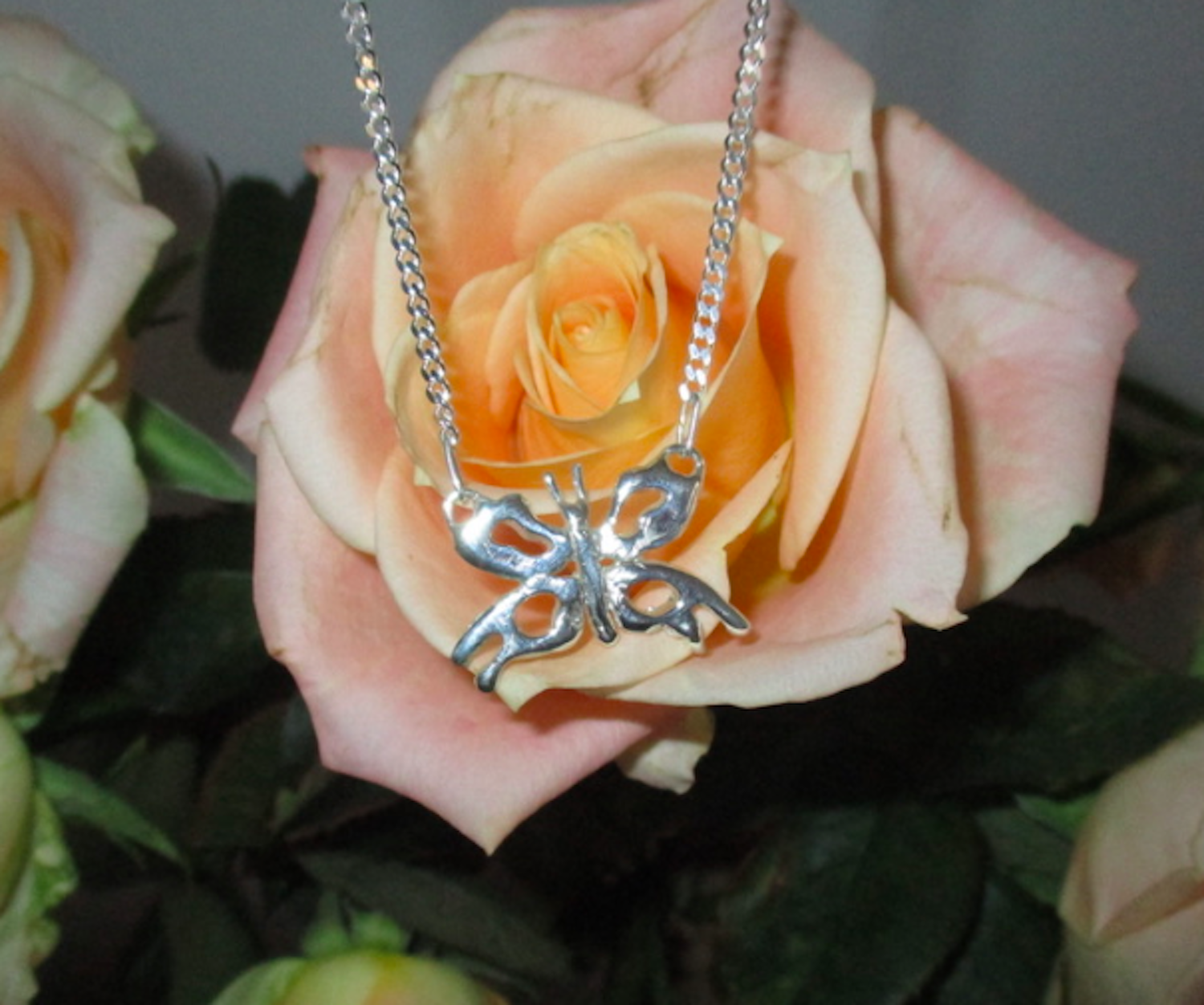 mgn jwl, Megan Baker, Jewelry, Australia, Sterling Silver, Urchin Heart, Gemstones, Kathleen, Shop Kathleen, Los Angeles, Kathleen, Boutique, Bow & Arrow Necklace, Cupid Necklace, Defence Necklace, mariposa necklace, butterfly necklace, silver butterfly, butterfly jewelry