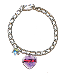 kathleen, shop kathleen, kathleen Los Angeles, Austin tx, resin jewelry, epoxy jewelry, handmade jewelry, independent artist, one of a kind, fox jewelry, holographic jewelry, rave jewelry, sparkle jewelry, pentagram, vampire, smiley, fang, rhinestone, spiral star, cast jewelry, monster necklace, Alyssa kazew, I heart binky
