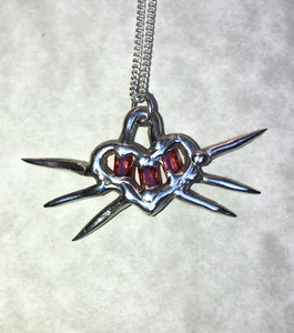mgn jwl, Megan Baker, Jewelry, Australia, Sterling Silver, Urchin Heart, Gemstones, Kathleen, Shop Kathleen, Los Angeles, Kathleen, Boutique, Orange