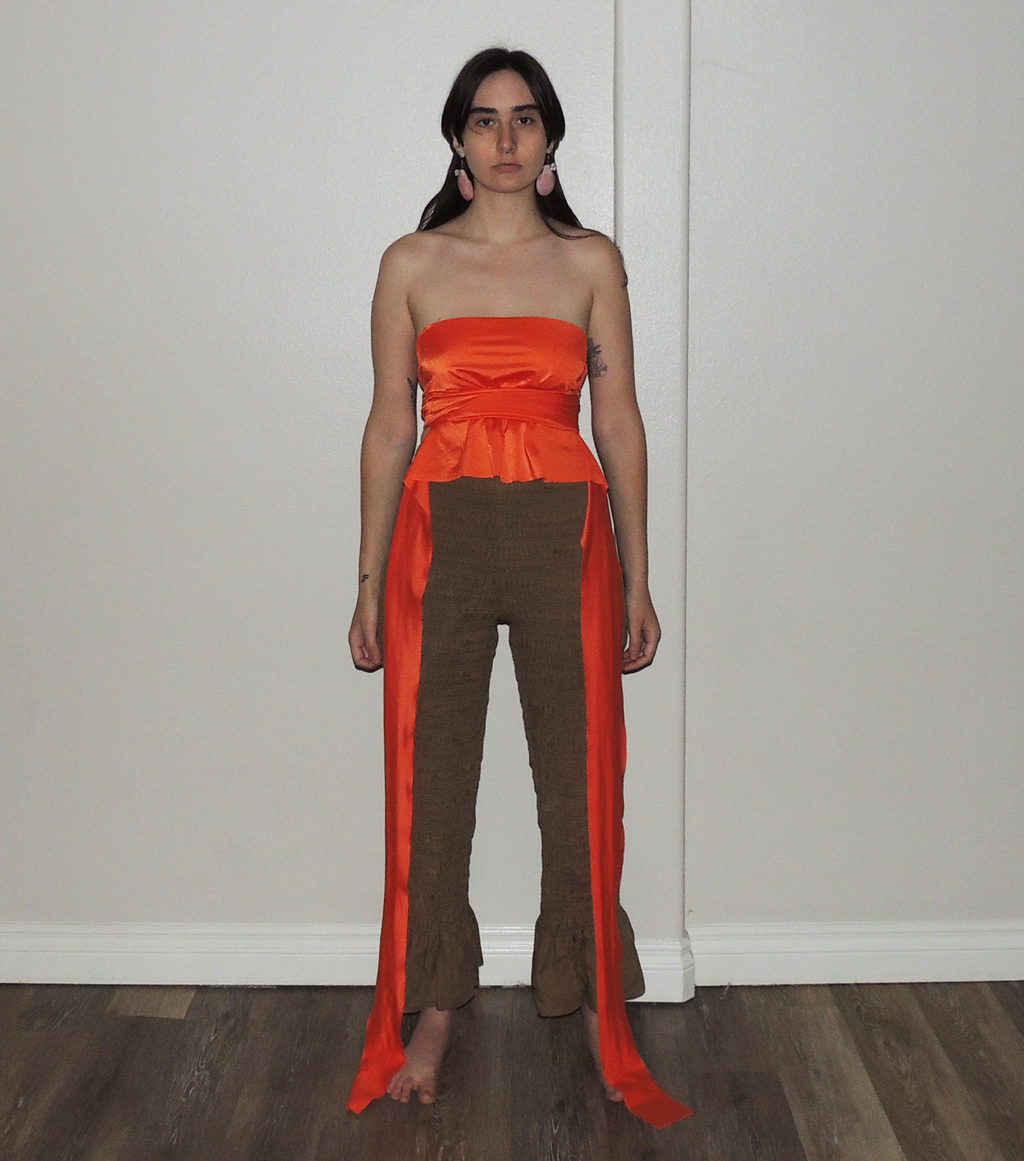 Club Top, Kathleen, Shop Kathleen, Los Angeles, Boutique, Los Angeles Boutique, Small Artist, Independent Artist, Small Batch, Wrap Top, Crop Top