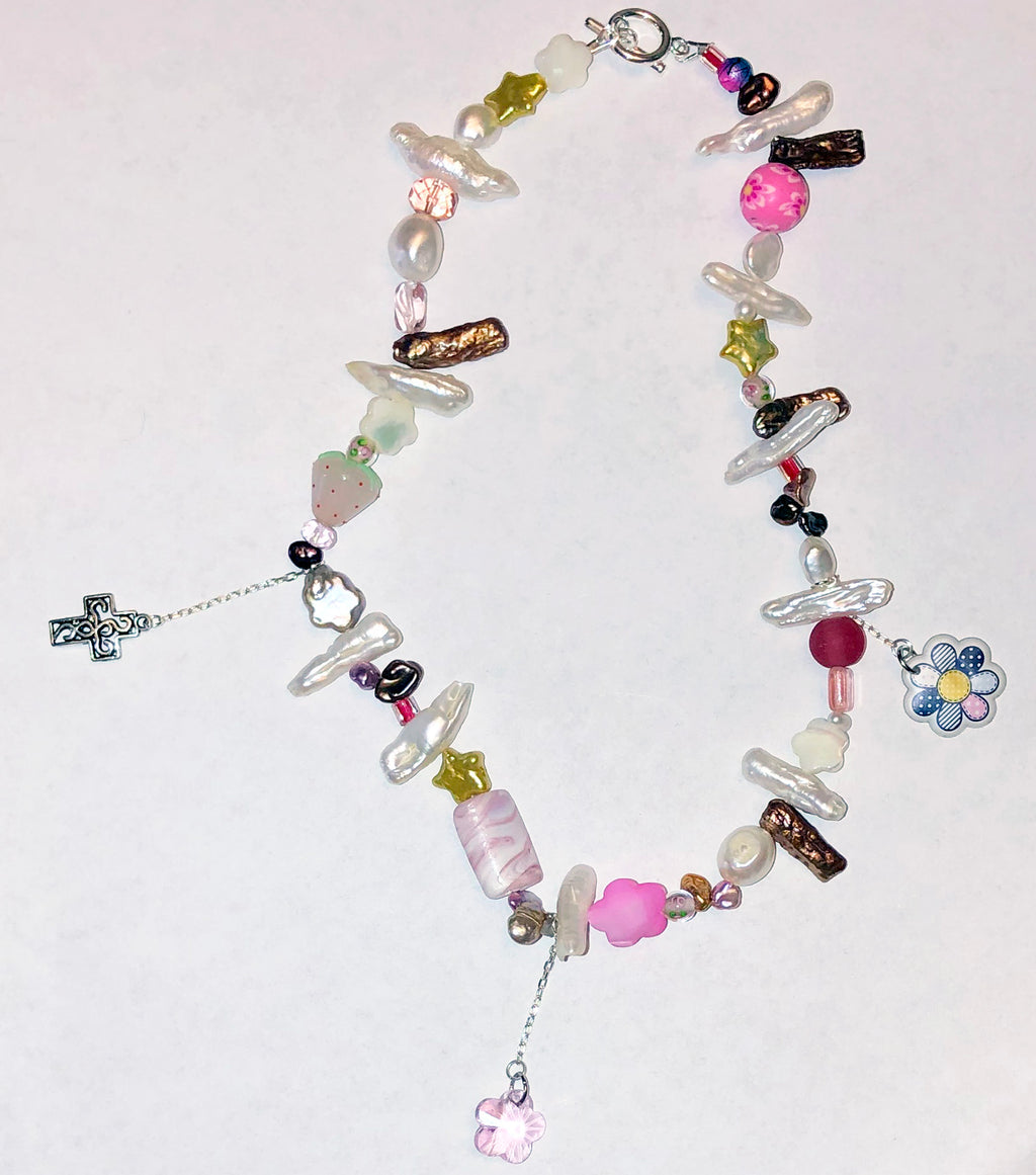 Janky Jewels, Kathleen, Los Angeles, Boutique, New York, Pearl Choker, Kathleen Los Angeles, Fairy, Elf, Pixie, Woodland