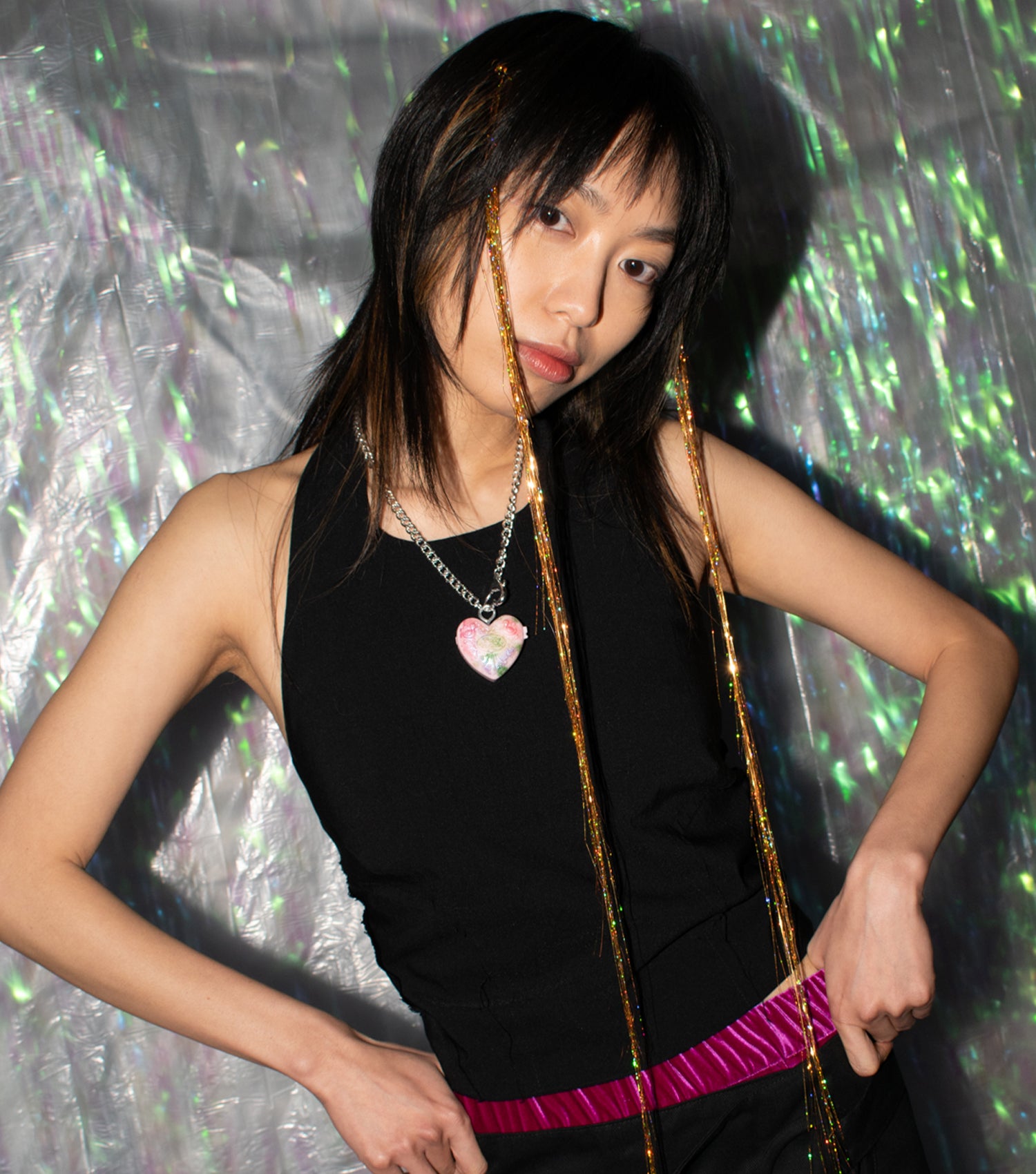 emma pryde, choker, handmade, los angeles boutique, kathleen, kathleen los angeles, necklace, polly pocket, nineties necklace, heart, heart locket, locket necklace, Madison, Wisconsin, Wisconsin artist