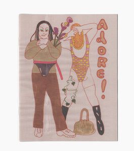 Brie Moreno, Zine, Kathleen, Los Angeles, Shop Kathleen, zine, adore, drawings, art, print