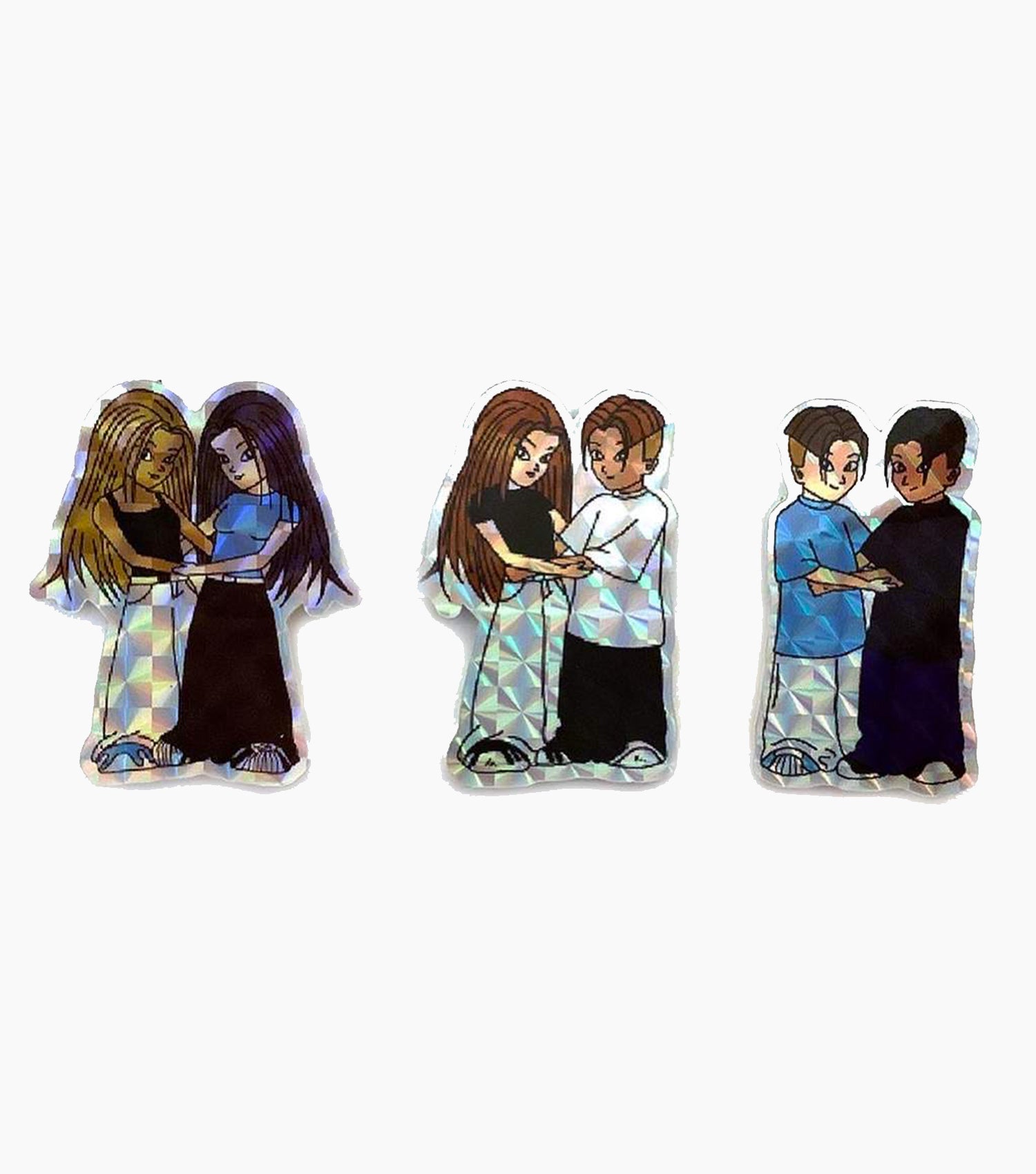 Azn Pryde Online, Sticker Set, Holographic Stickers, Kathleen, Shop Kathleen, Los Angeles, Boutique