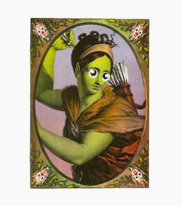 adrienne kammerer winter elf print, poster