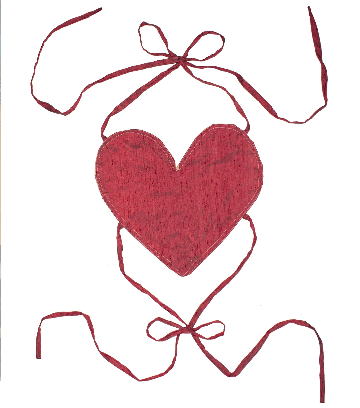 Heart Shaped Top - Maroon