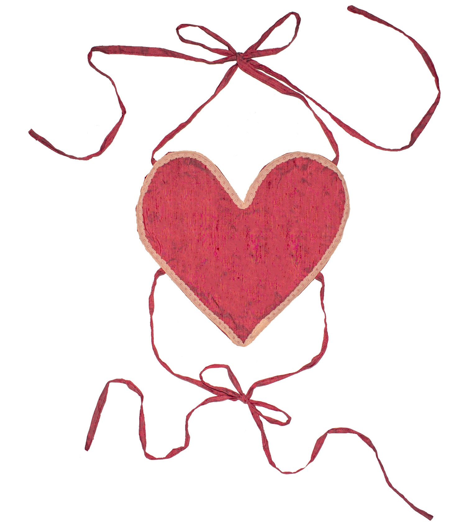 Heart Shaped Top - Maroon