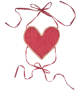 Heart Shaped Top - Maroon