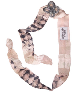 kathleen, shop kathleen, kathleen los angeles, los angeles boutique, independent boutique, independent fashion, independent designer, independent artist, hand made, one of a kind, Olive Woodward, Olive__U, choker, necklace, silk choker, clay choker, silk necklace, printed scarf, printed scarf, silk hair tie, clay flower, silk belt