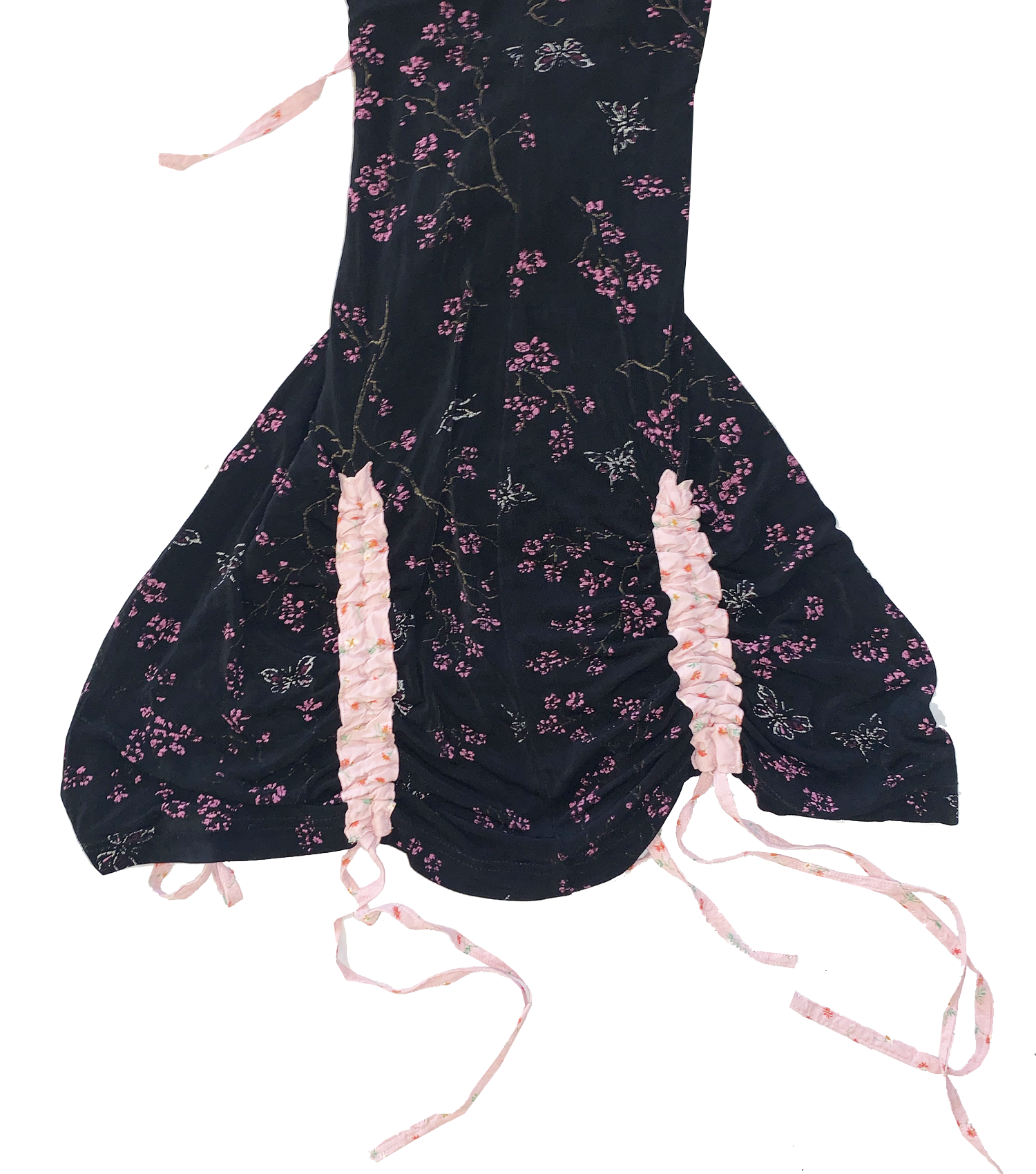 Meg Beck, Kathleen Los Angeles, Kathleen, Independent boutique, independent fashion, independent designer, handmade, one of a kind, upcycled, recycled fashipon, sustainable fashion, laceup dress, corset dress, cherry blossom dress, valentines dress, harajuku dress, drawstring dress, bow dress