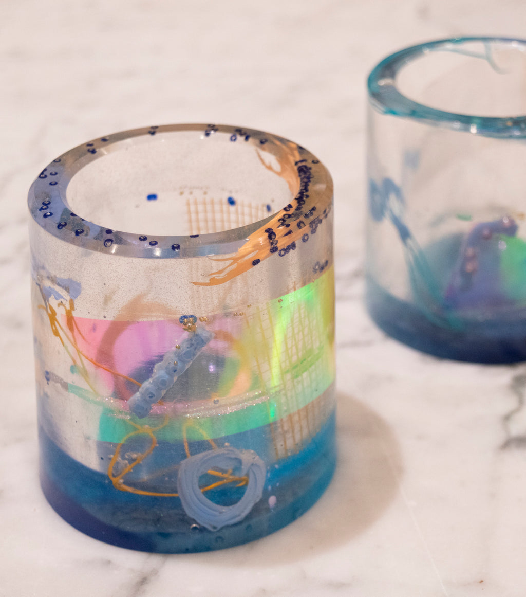 sasha fishman, planter, resin planter, resin, handmade, los angeles, kathleen, shop kathleen, los angeles boutique, los angeles artists