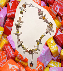 Janky Jewels, Kathleen, Los Angeles, Boutique, New York, Pearl Choker, Kathleen Los Angeles, Fairy, Elf, Pixie, Woodland, mermaid necklace, strawberry necklace