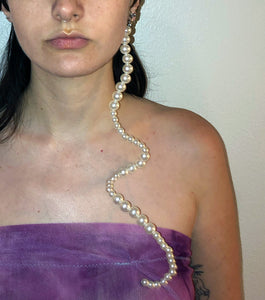 Earrings, Jewelry, Deska, Pearl Earrings, Hand beaded, shop kathleen, kathleen los angeles, kathleen, deska, independent artist, independent designer, los angeles boutique, clip on earrings, pierceless earrings
