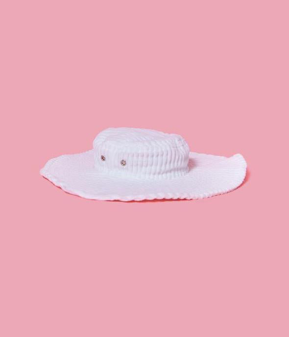somewhere nowhere hat, corduroy hat, white hat