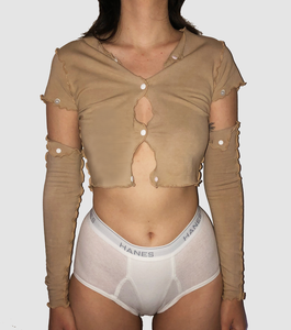 Merritt Meacham, Snap Top, Kathleen, Shop Kathleen, Los Angeles, Merritt Snap Top