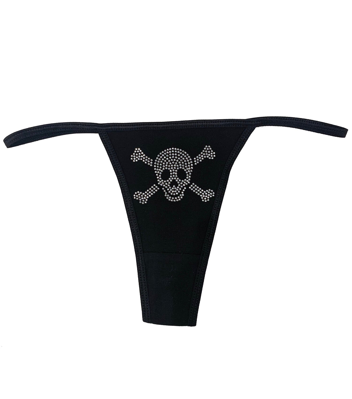 Helena eisenhart, nyc, designer, new york city, los angeles, Kathleen, shop Kathleen, handmade, vintage, antique, up-cycled, one-of-a-kind, cotton, denim, spandex, rhinestone, skull, rhinestone skull, skulls, thong, thongs, underwear, panties, intimates