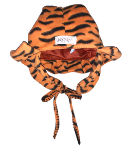 independent designer, independent boutique, handmade, independent fashion, handmade jacket, Kathleen, Shop Kathleen, Kathleen los Angeles, Los Angeles fashion, small business, hurtence, made in London, london designer, upcycled, recycled, collage hat, ethical hat, furry hat, fuzzy hat, sustainable hat, ethical fashion, tiger hat, fleece hat, animal print hat, hair hat, ear flap hat, cheetah hat, leopard hat, bow hat, faux fur hat, hair bow, patchwork hat, handsewn hat, patch, tiger bucket hat