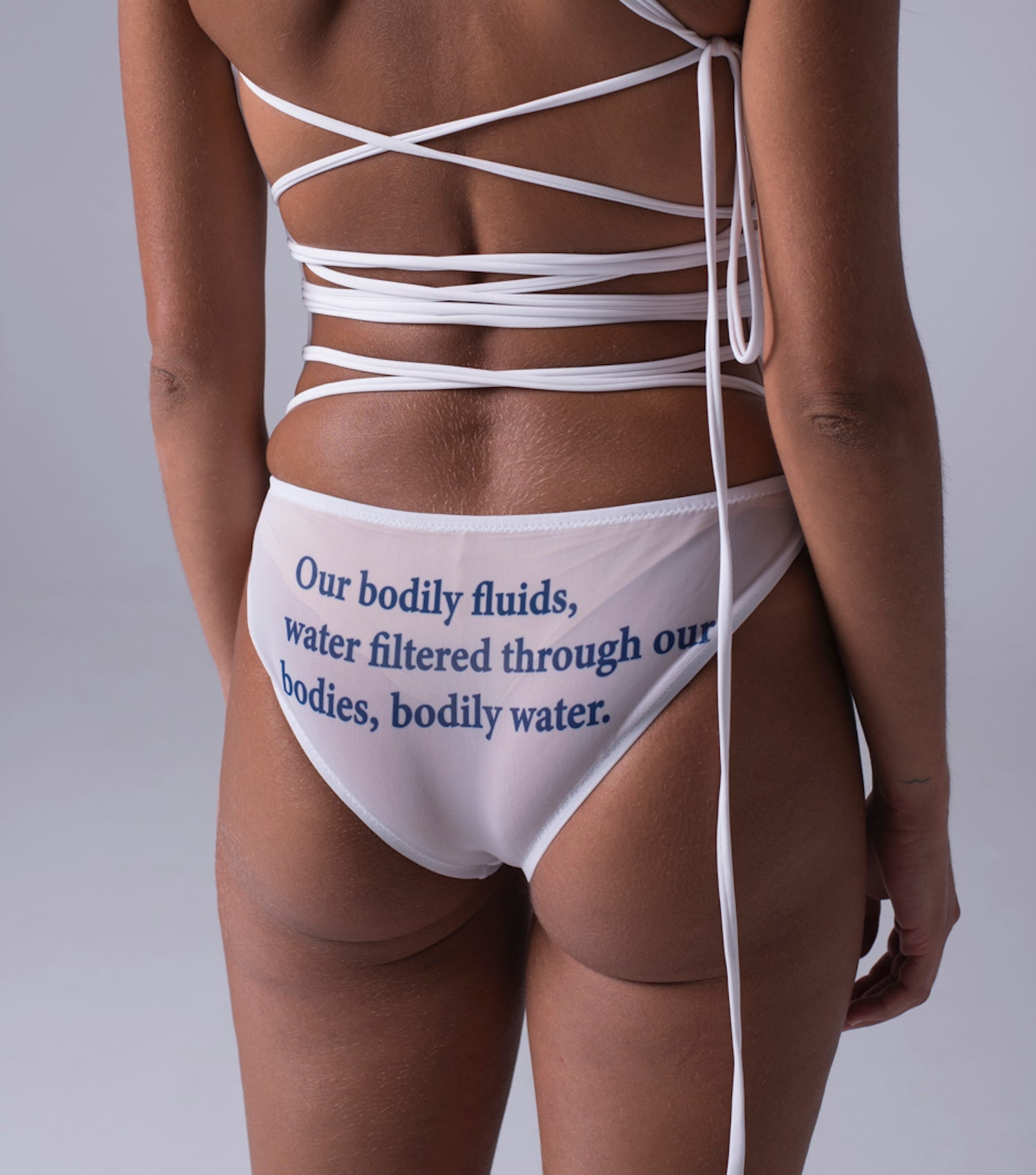 Di petsa, mesh bra, mesh bralette, graphic bralette, Kathleen, Kathleen Los Angeles, Los Angeles boutique, independent artist, independent designer, independent fashion, independent boutique, wetness script, wet look, wet script bra, mesh panties, mesh underwear, wet script pants, wet script panties