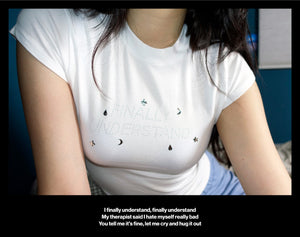Dydo Shop, Shop Kathleen, Kathleen, Kathleen Los Angeles, Los Angeles Boutique, Independent designer, independent fashion, Seoul designer, rhinestone tee, baby tee, independent artist, independent boutique, baby t-shirt, slogan tshirt, y2k t-shirt, 2000s t-shirt